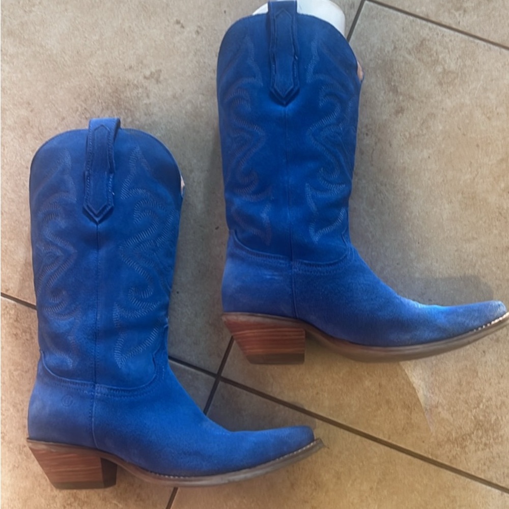 Dingo Blue Cowgirl Boots
